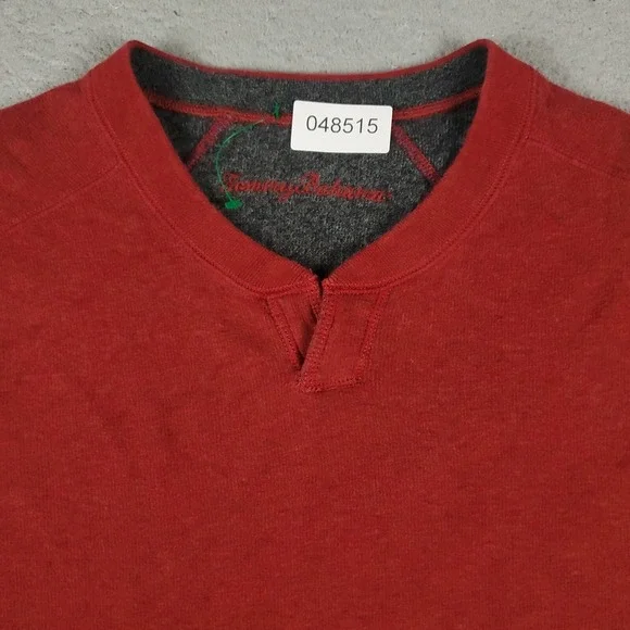Tommy Bahama Sweater Mens Large Red Casual Pullover Sweatshirt - Picture 2 of 8